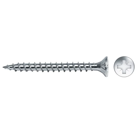 TORNILLO ROSCA MADERA AVELLANADO DIN/REF VELOX 5 X 50 ZN