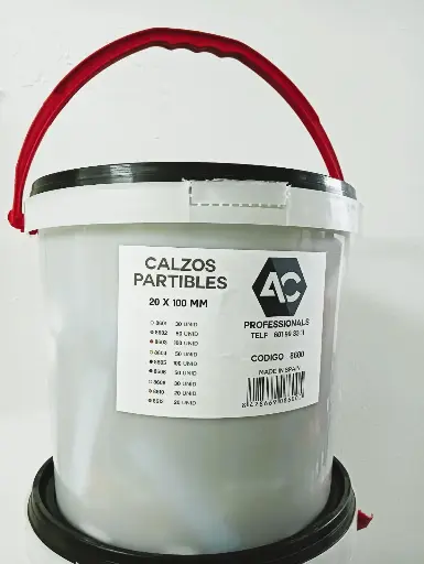 [08600] CUBO CALZOS PARTIBLES 450 uds.